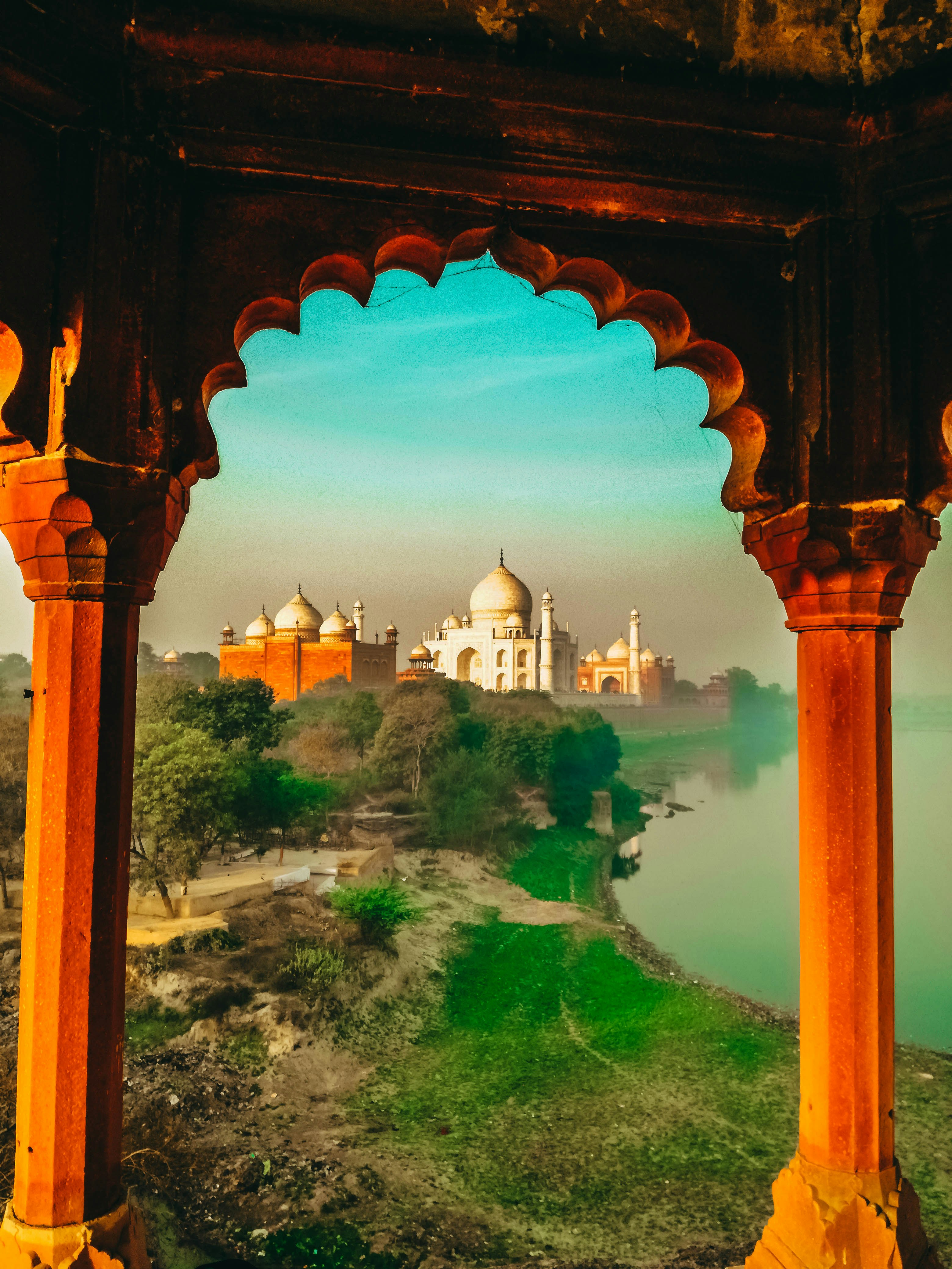 Stunning travel destination with vibrant colors and natural beauty